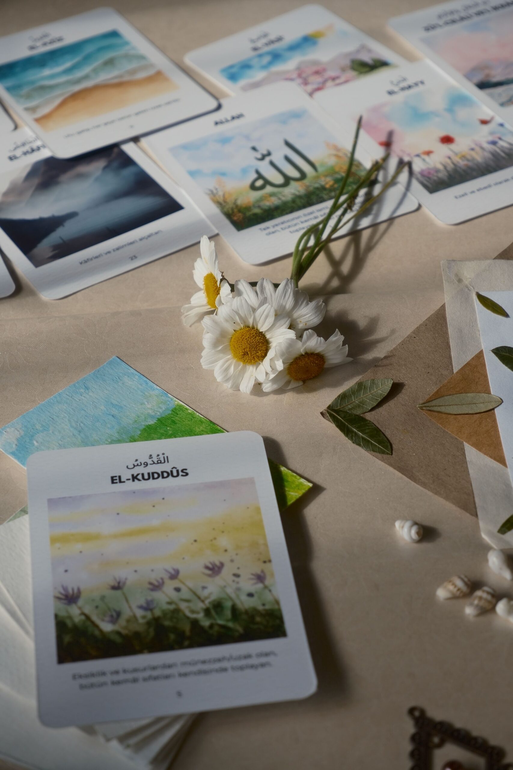 Flashcards and Reminders for Kids' Room